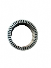 Amorphous stator core